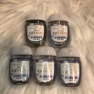 5 BBW HAND SANITIZERS